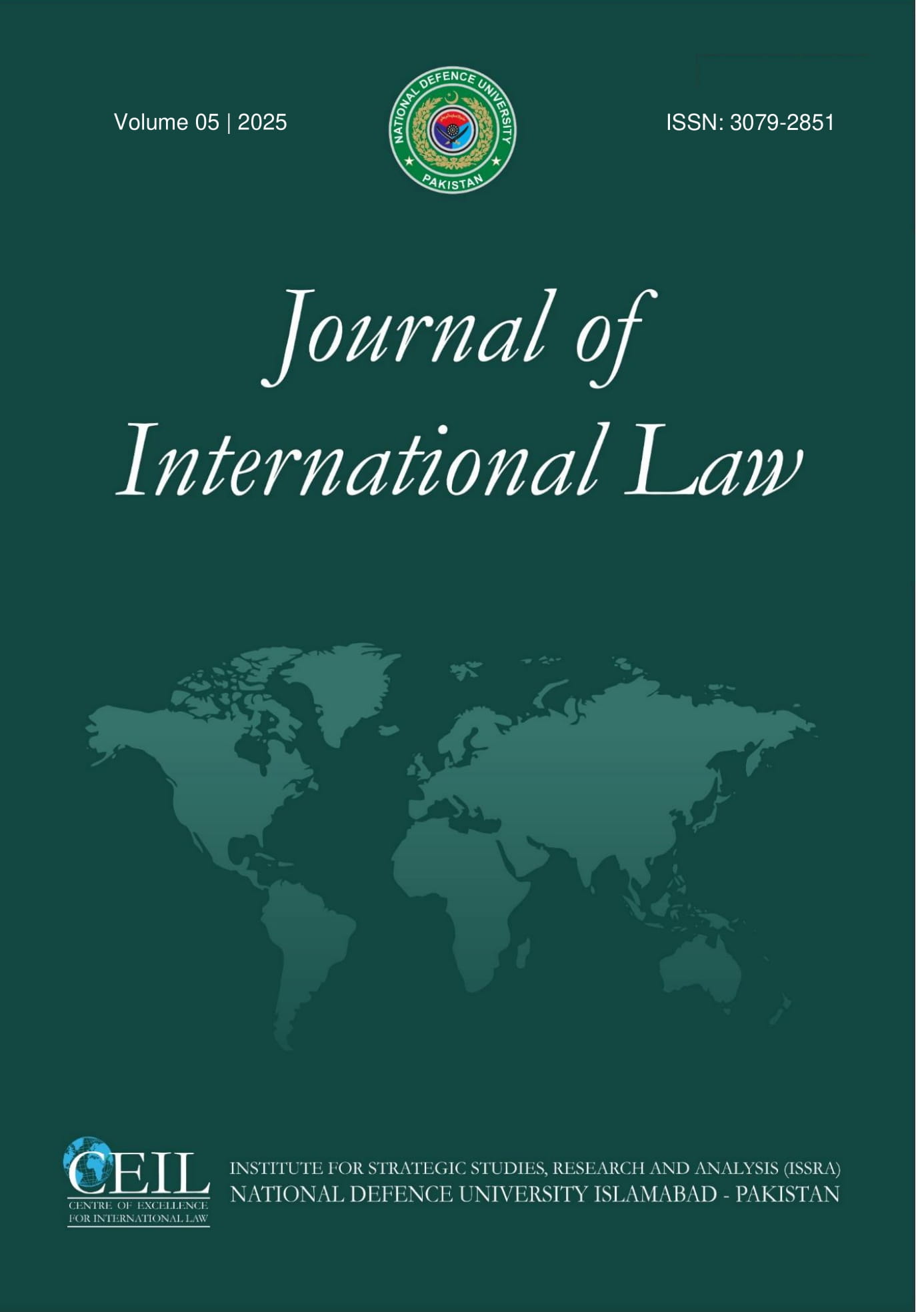 					View Vol. 5 No. 1 (2025): Journal of International Law
				